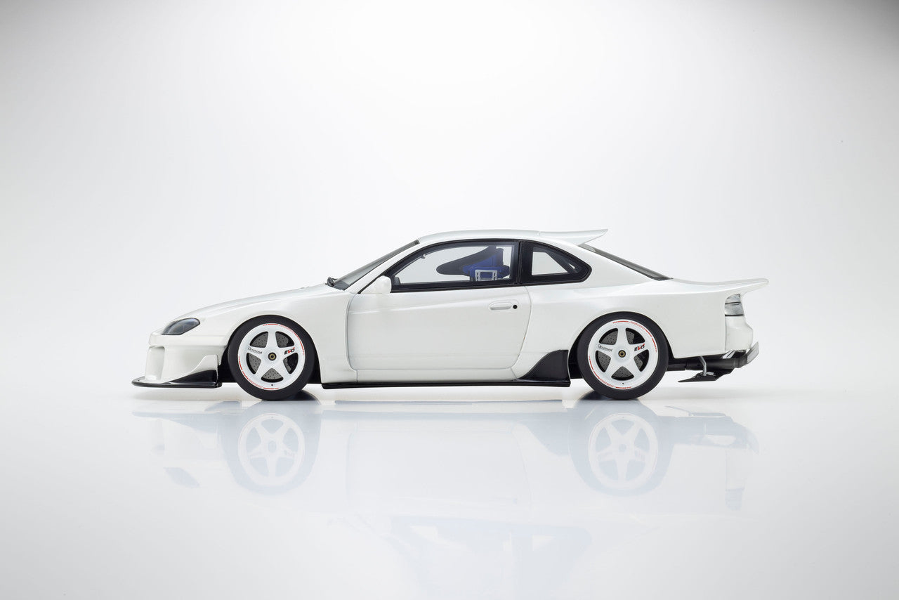 Kyosho Nissan Silvia (S15) Khyzyl Saleem White 1:18