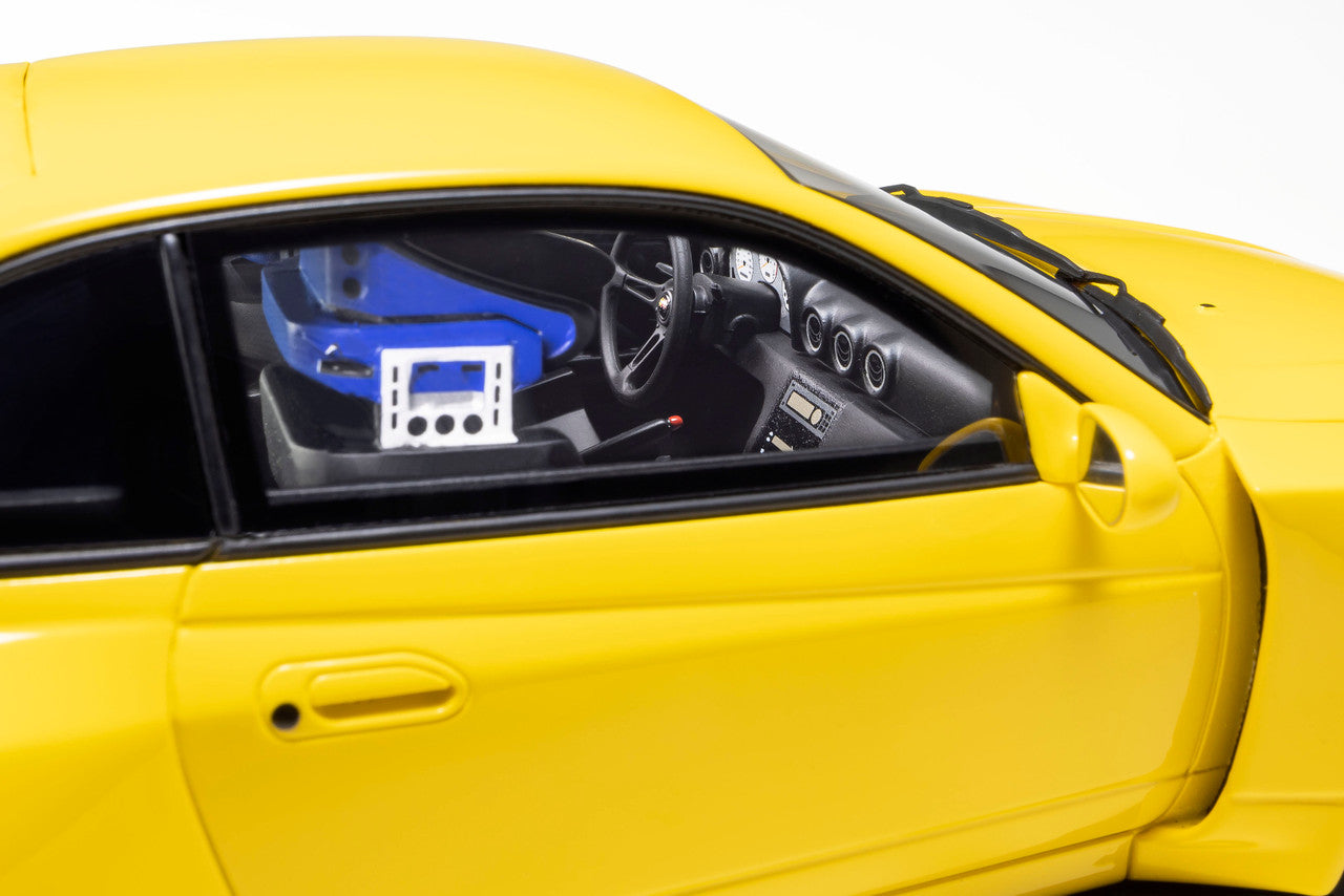 Kyosho Nissan Silvia (S15) Khyzyl Saleem Yellow 1:18