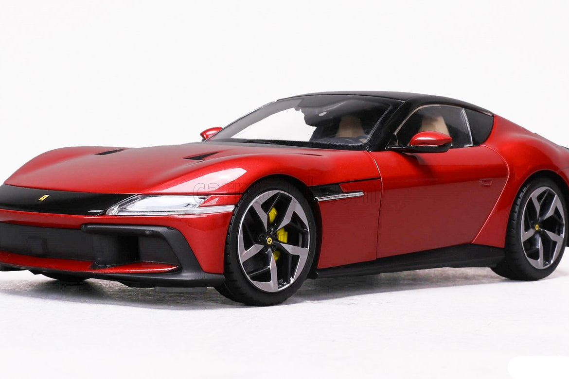 Polistil 2024 Ferrari 12Cilindri Rosso Imola (Red) High Fidelity WITH DISPLAY 1:18