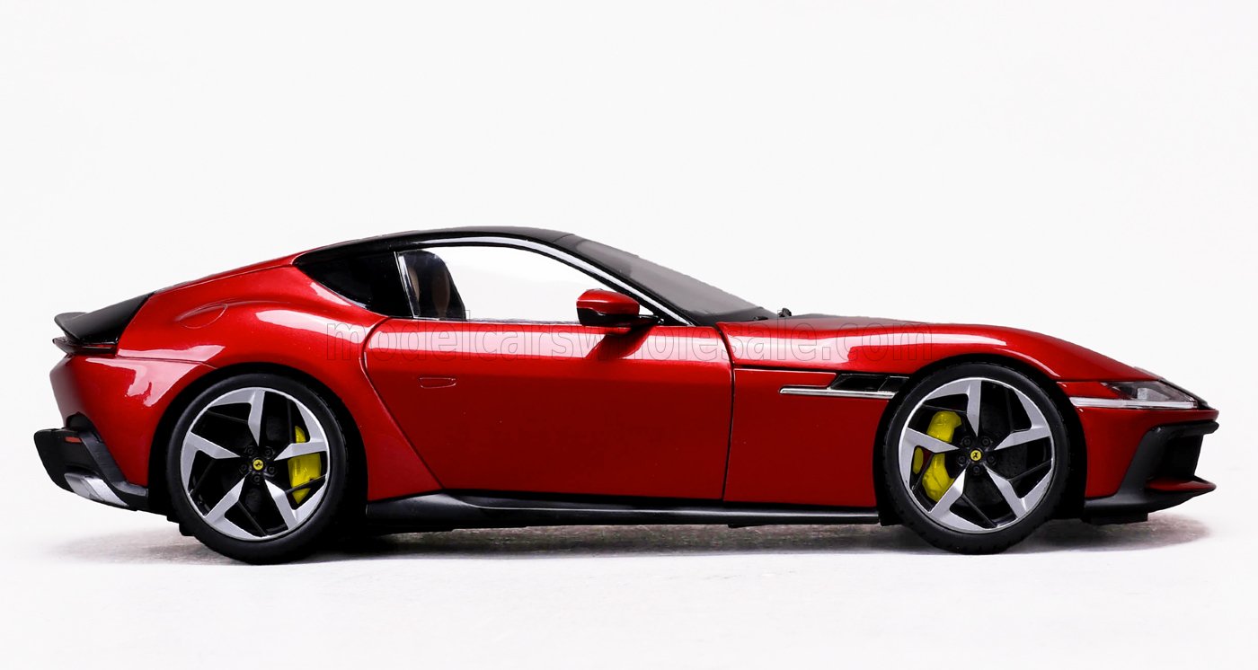 Polistil 2024 Ferrari 12Cilindri Rosso Imola (Red Metallic) High Fidelity 1:18