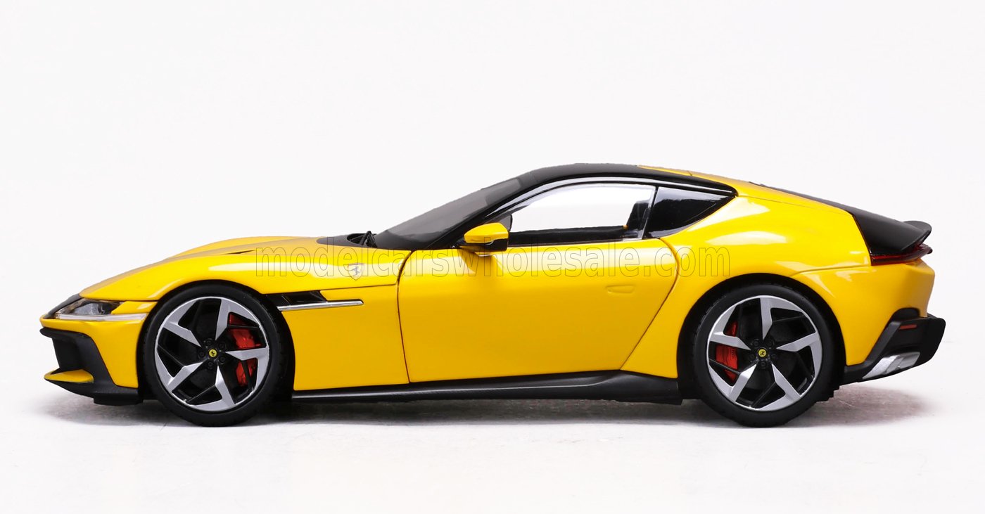 Polistil 2024 Ferrari 12Cilindri Giallo Modena (Yellow) High Fidelity 1:18