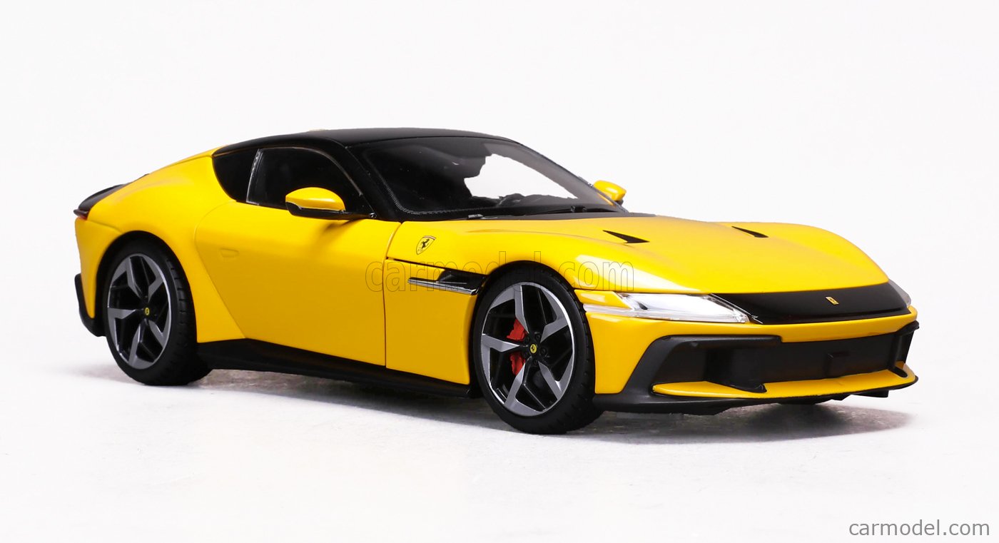 Polistil 2024 Ferrari 12Cilindri Giallo Modena (Yellow) High Fidelity 1:18
