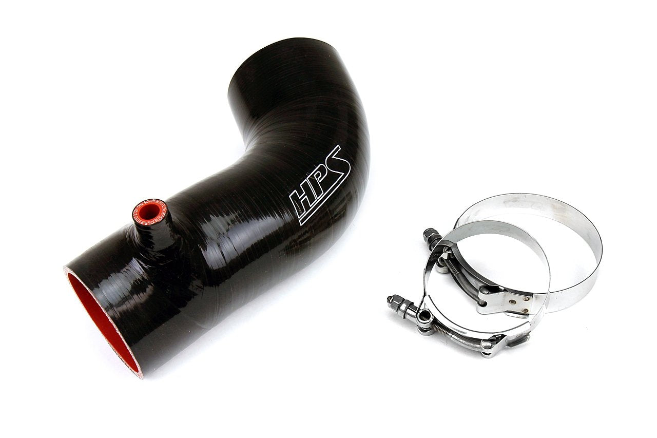 HPS Performance HPS Silicone Air Intake Kit Post MAF Hose Honda 2012-2015 Civic Si 2.4L Coupe & Sedan, 17838