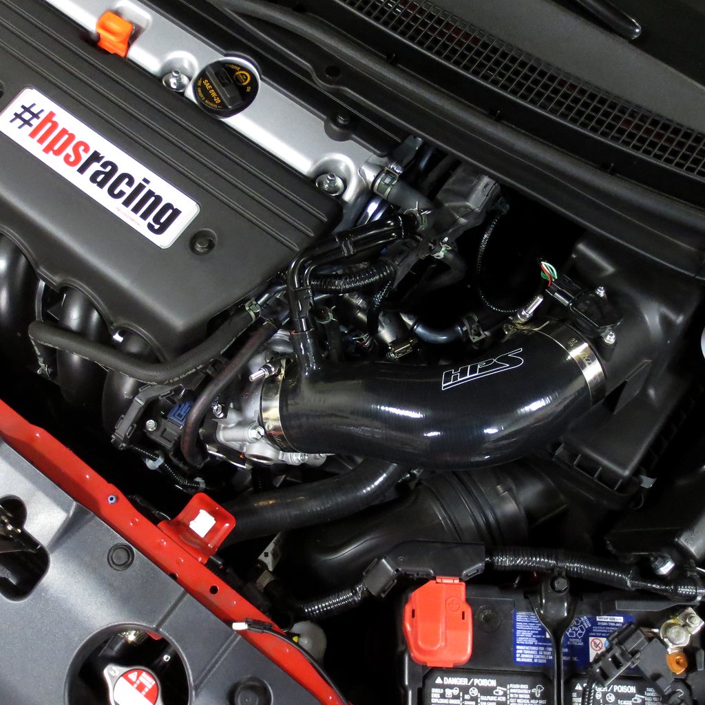 HPS Performance HPS Silicone Air Intake Kit Post MAF Hose Honda 2012-2015 Civic Si 2.4L Coupe & Sedan, 17838