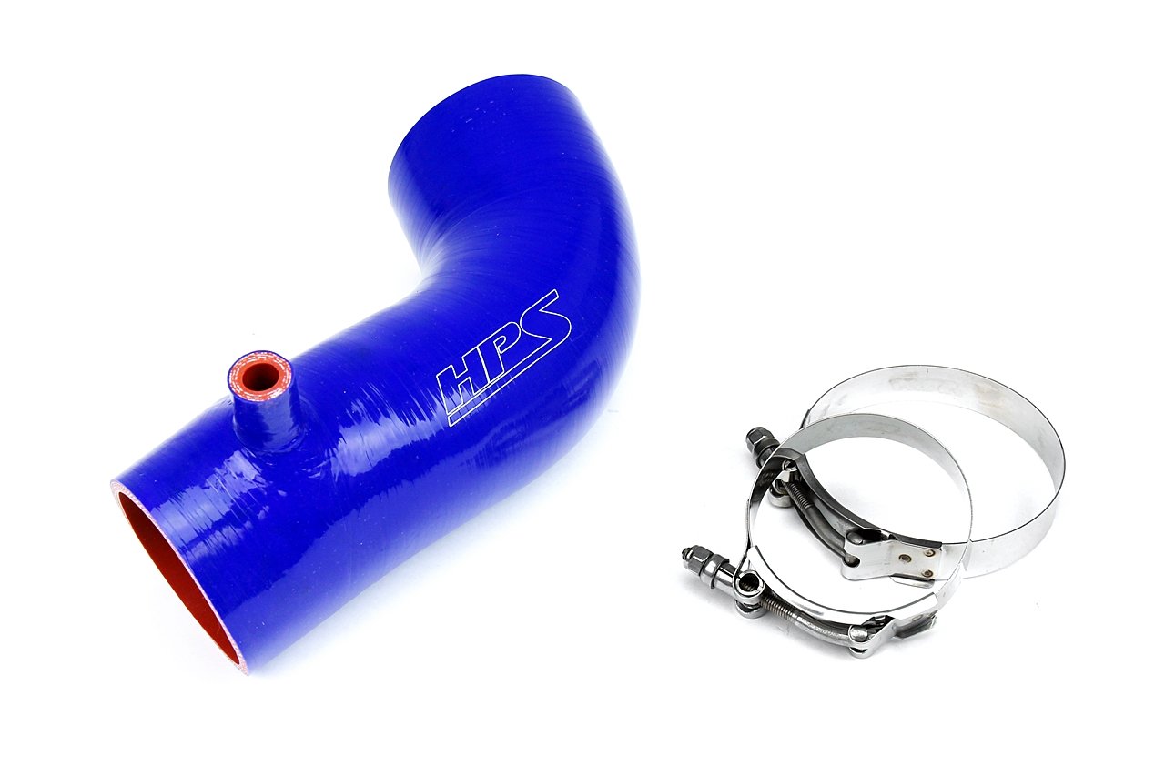 HPS Performance HPS Silicone Air Intake Kit Post MAF Hose Honda 2012-2015 Civic Si 2.4L Coupe & Sedan, 17838
