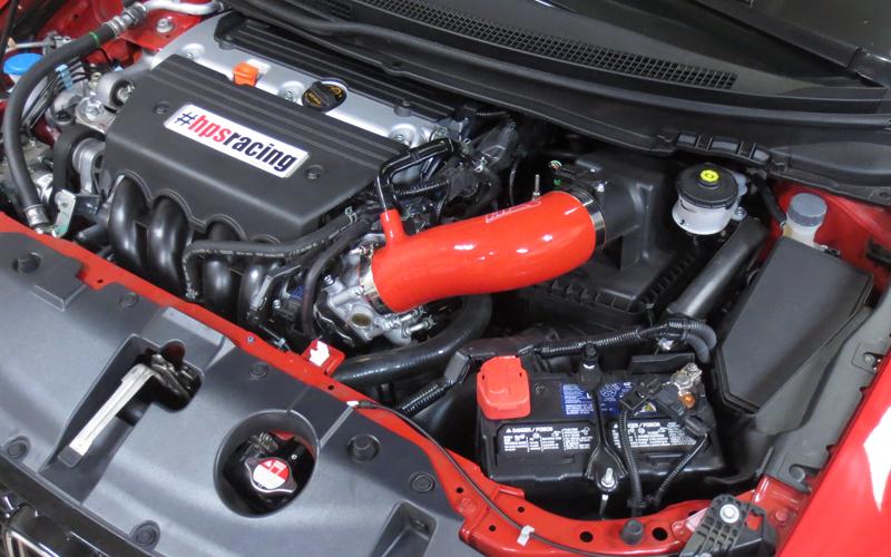 HPS Performance HPS Silicone Air Intake Kit Post MAF Hose Honda 2012-2015 Civic Si 2.4L Coupe & Sedan, 17838