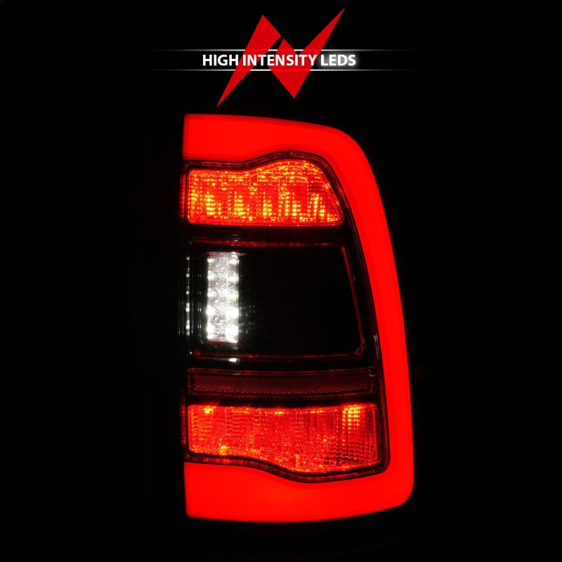 ANZO 09-18 Dodge Ram 1500 Sequential LED Taillights Black 311469
