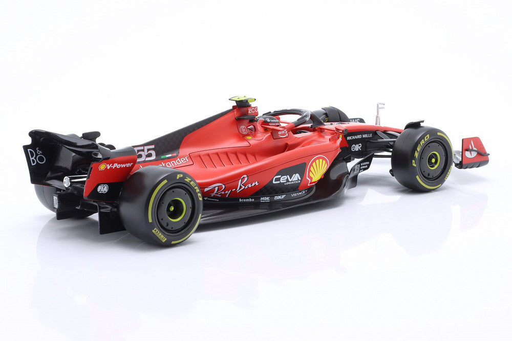 STM Diecast Bburago Ferrari F1 SF-23 Team Scuderia Ferrari HP #55 World Champion 2023 (Sainz)...