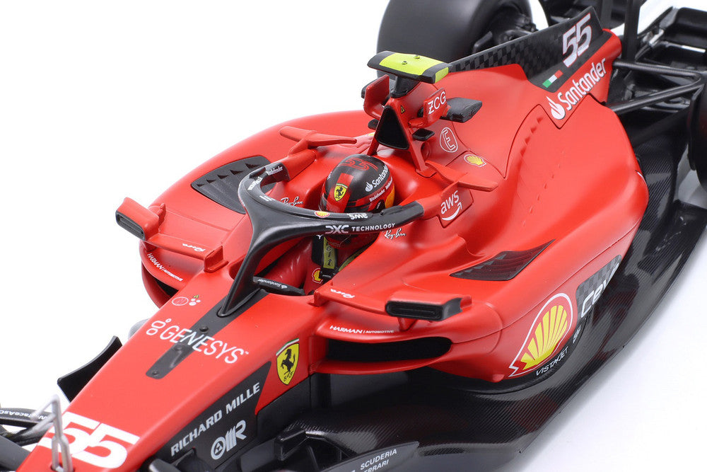 STM Diecast Bburago Ferrari F1 SF-23 Team Scuderia Ferrari HP #55 World Champion 2023 (Sainz)...