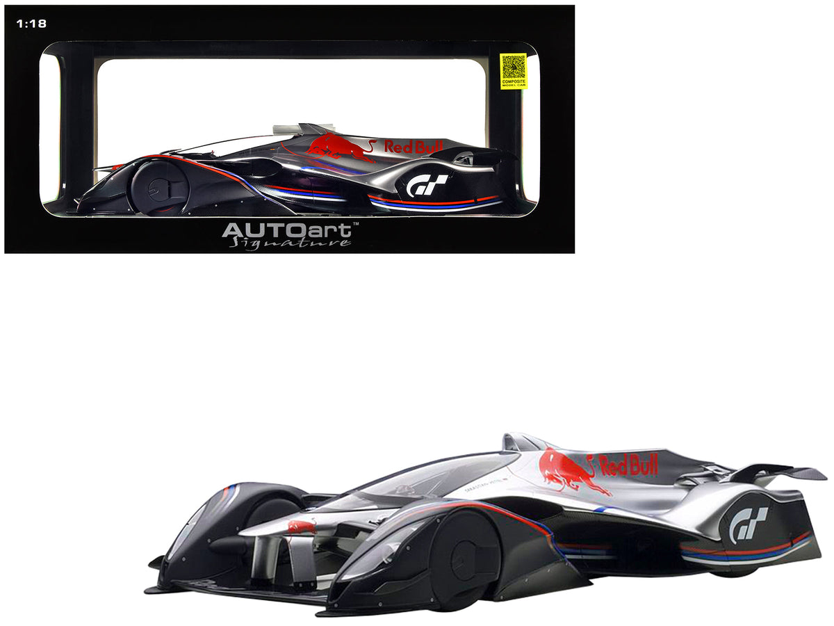 Rapid Vehicles Red Bull X2014 Fan Car Sebastian Vettel Hyper Silver 1/18 Model Car by Autoart ...