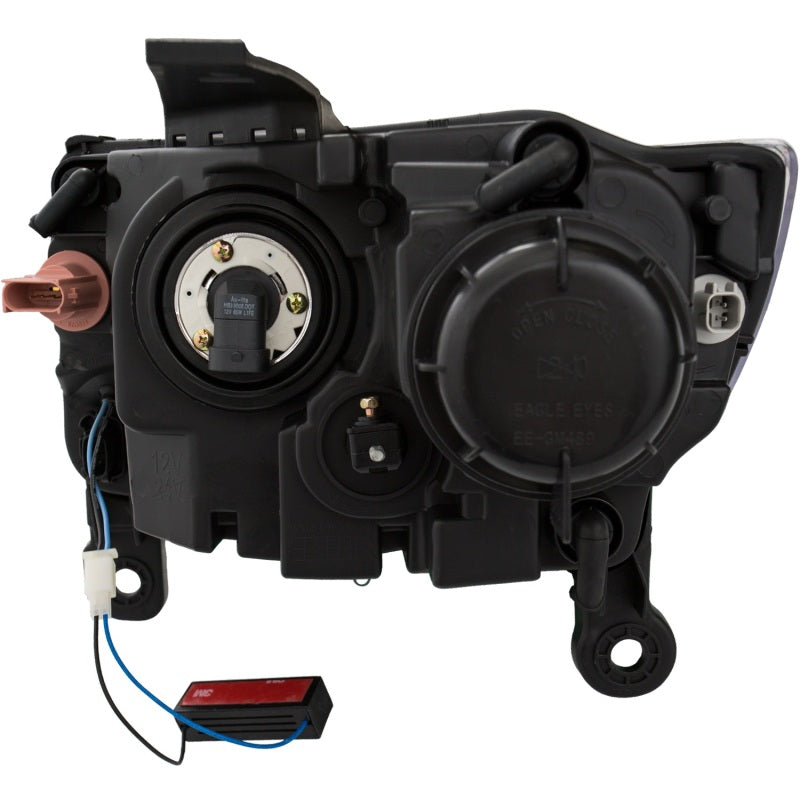 Anzo 2014-2015 Jeep Grand Cherokee Projector Headlights w/ Plank Style Desi