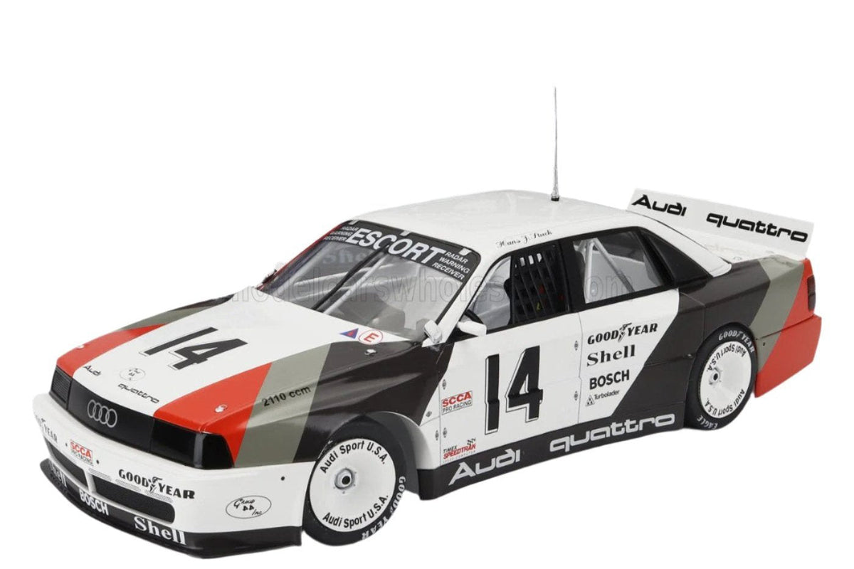 STM Diecast Werk83 Audi 200 Quattro Team Audisport No 14 Cleveland Trans-Am 1988 1:18