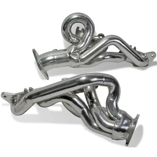 Ford Mustang GT 5.0 1-3/4 Shorty Exhaust Headers Polished Silver Ceramic 15-17