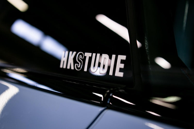 HKS HKSTUDIE Sticker - White HKSTUDIE-GD001