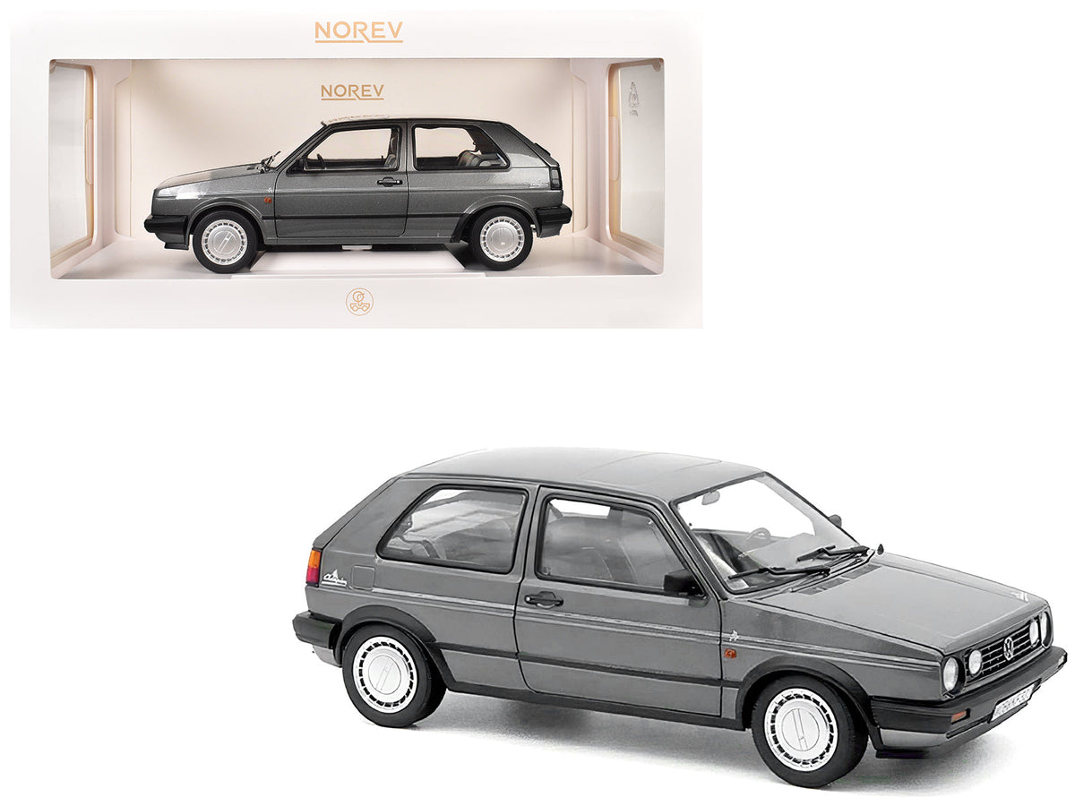 Rapid Vehicles 1989 Volkswagen Golf Champion Gray Metallic 1/18 Diecast Model Car by Norev  free...