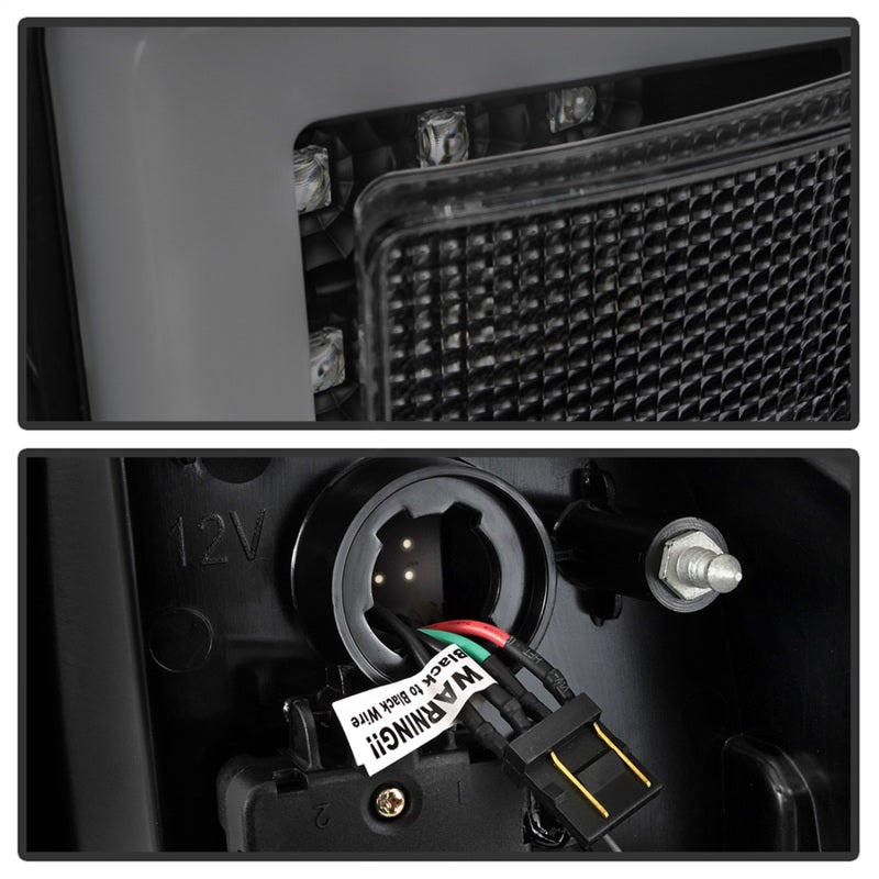 FR SPORT Spyder 16-17 Toyota Tacoma LED Tail Lights - Black Smoke (ALT-YD-TT16-LED-BSM) 5085740 -...