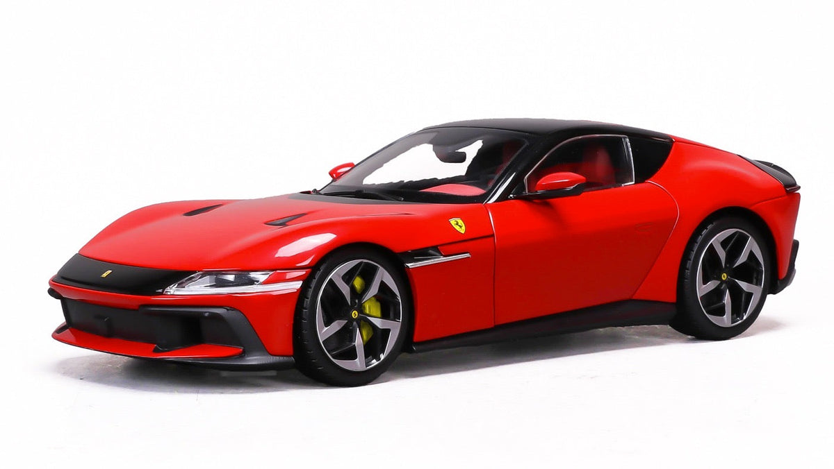 STM Diecast Polistil 2024 Ferrari 12Cilindri Rosso Corsa (Ferrari Red) High Fidelity 1:18 - View 3