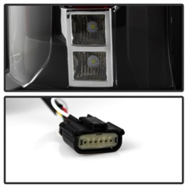 FR SPORT SPYDER xTune GMC Yukon 15-17 LED Tail Lights (Escalade Style) - Black...