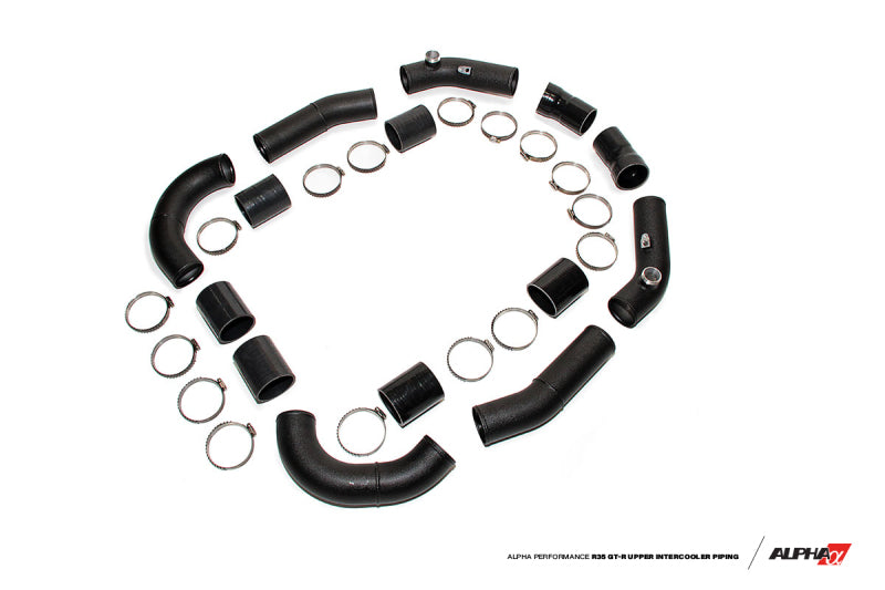 FR SPORT AMS Performance 2009+ GT-R R35 Alpha Upper I/C Pipe (Use w/Alpha I/C/TiAL Flange/Carbon...