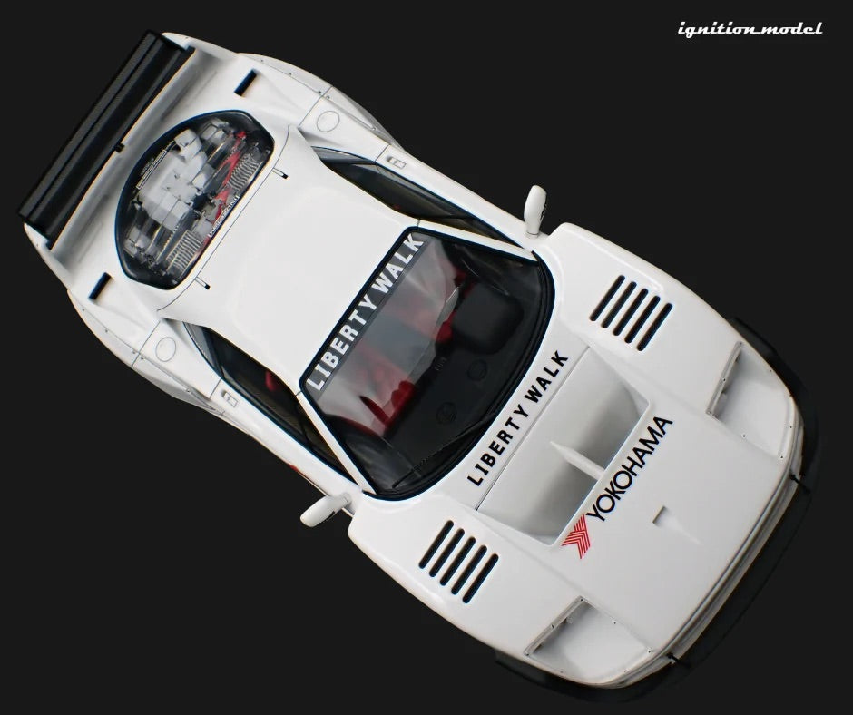 Ignition-Model 2023 Ferrari F40 LBWK LB-Works 40 Japan White 1:18