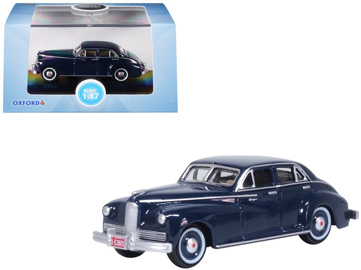 Rapid Vehicles 1942 Packard Clipper Touring Sedan Packard Blue 1/87 (HO) Scale Diecast Model Car...