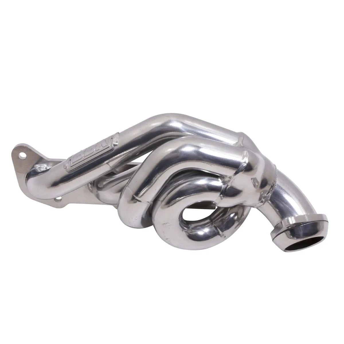 Ford F150 5.0 Coyote 1-3/4 Shorty Tuned Length Exhaust Headers Polished Silver Ceramic 11-14
