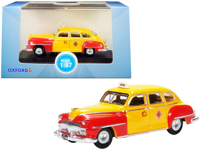 Rapid Vehicles 1946-1948 DeSoto Suburban Yellow and Red "San Francisco Taxi" "The Godfather"...