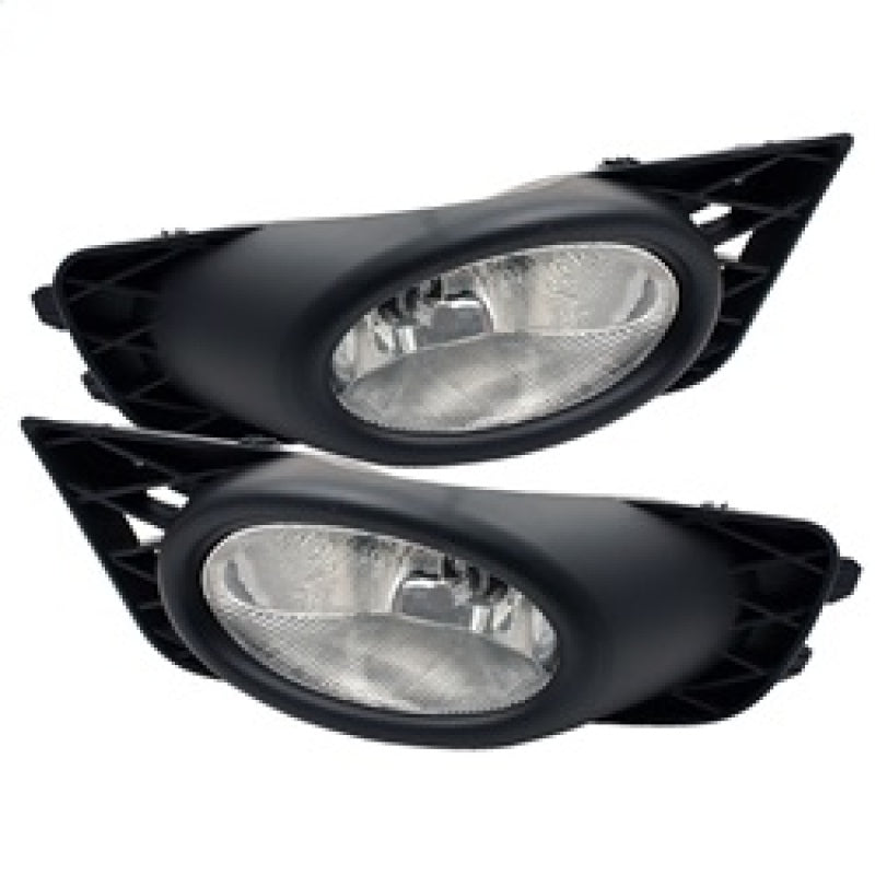 FR SPORT Spyder Honda Civic 09-11 4Dr OEM Fog Lights W/Switch- Clear FL-CL-HC09-4D-C 5020697 -...