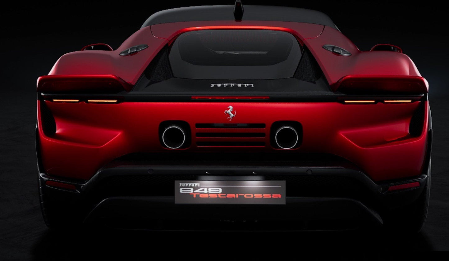 Polistil 2025 Ferrari 849 Testarossa Rosso Magma (Red Metallic) High Fidelity 1:18