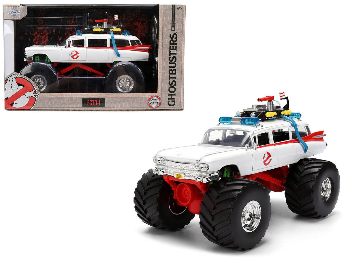 Rapid Vehicles 1959 Cadillac Ambulance Ecto-1 "Ghostbusters" (1984) Movie Monster Truck Version...
