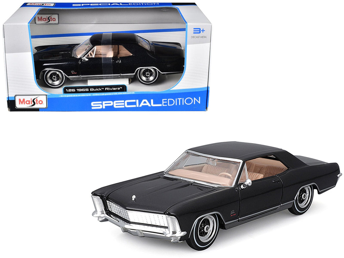 Rapid Vehicles 1965 Buick Riviera Gran Sport Black Metallic "Special Edition" Series 1/26 Diecast...