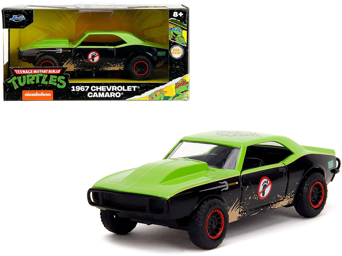 Rapid Vehicles 1967 Chevrolet Camaro "Teenage Mutant Ninja Turtles" Black and Green (Dirty)...