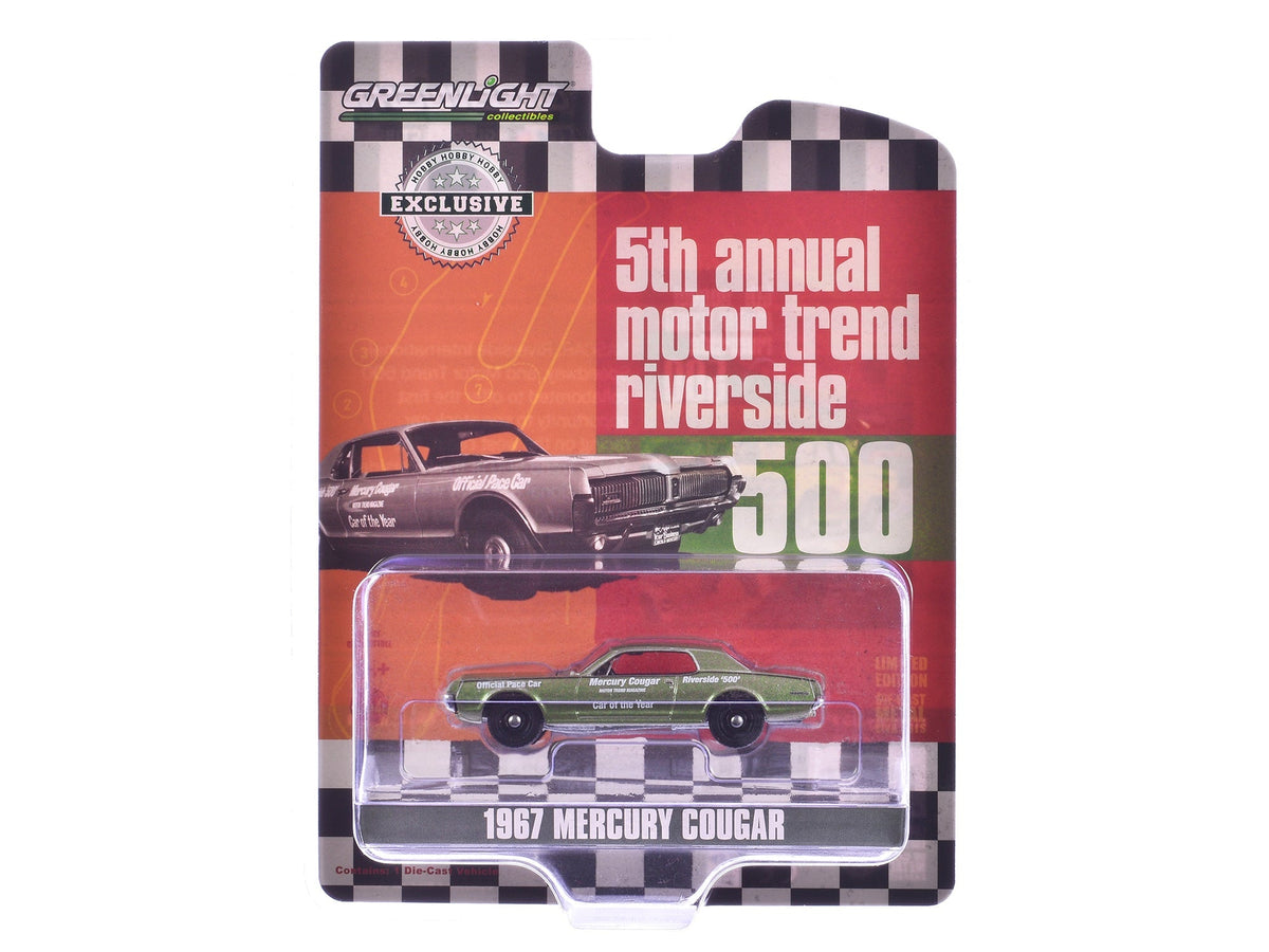 Rapid Vehicles 1967 Mercury Cougar "Riverside 500 Official Pace Car - Motor Trend Magazine Car of...