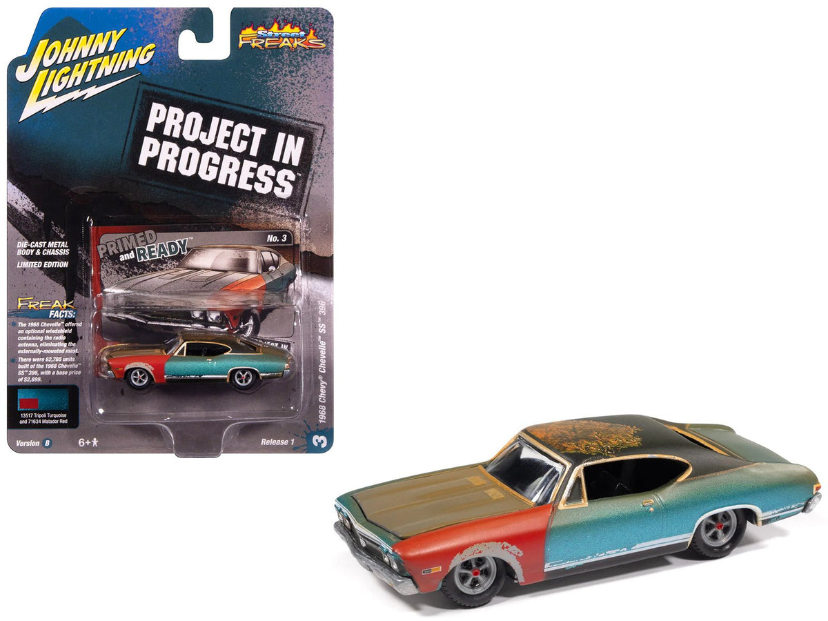 Rapid Vehicles 1968 Chevrolet Chevelle SS 396 Tripoli Turquoise (Weathered) "Project in Progress"...