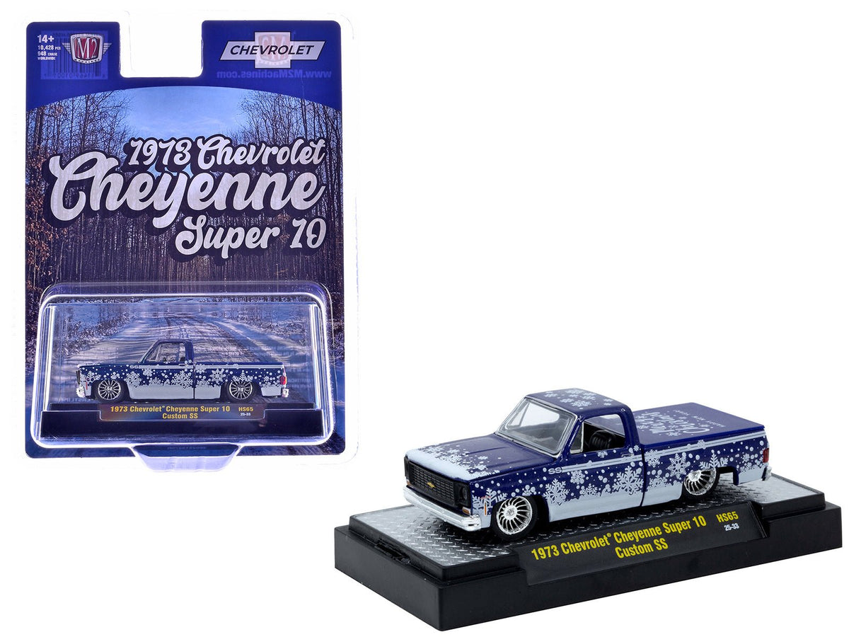 Rapid Vehicles 1973 Chevrolet Cheyenne Super 10 Pickup Truck "Merry Christmas - Happy New Year"...