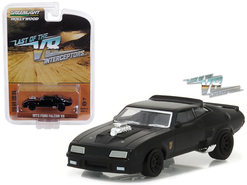 Rapid Vehicles 1973 Ford Falcon XB Black "Last of the V8 Interceptors" (1979) Movie "Hollywood...