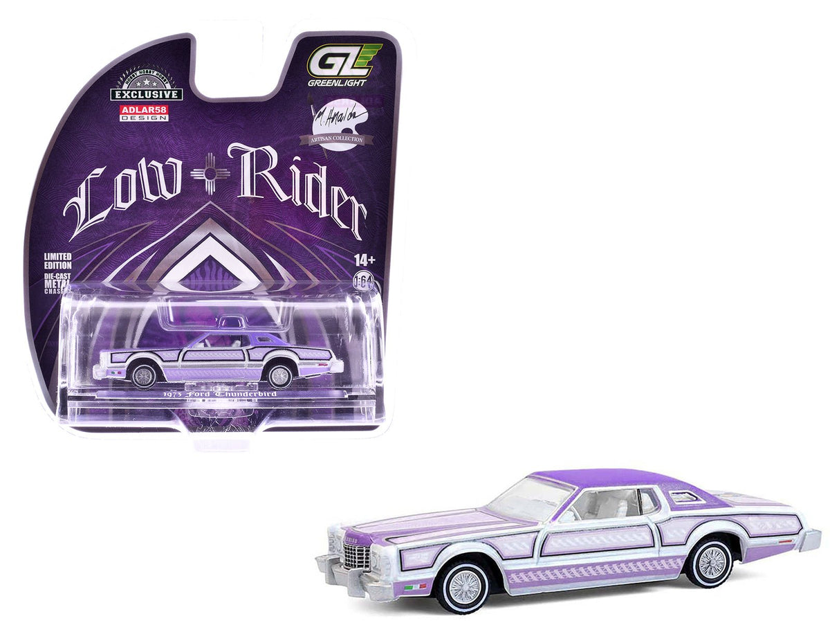 Rapid Vehicles 1973 Ford Thunderbird Lowrider "Michael Heralda Special Edition" Purple Metallic...
