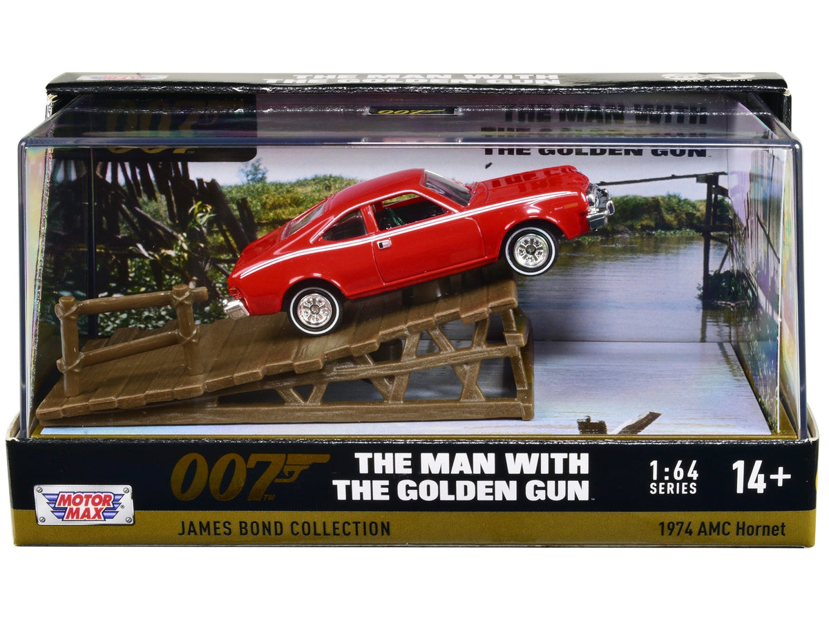 Rapid Vehicles 1974 AMC Hornet Red with White Stripes James Bond 007 "The Man with the Golden...