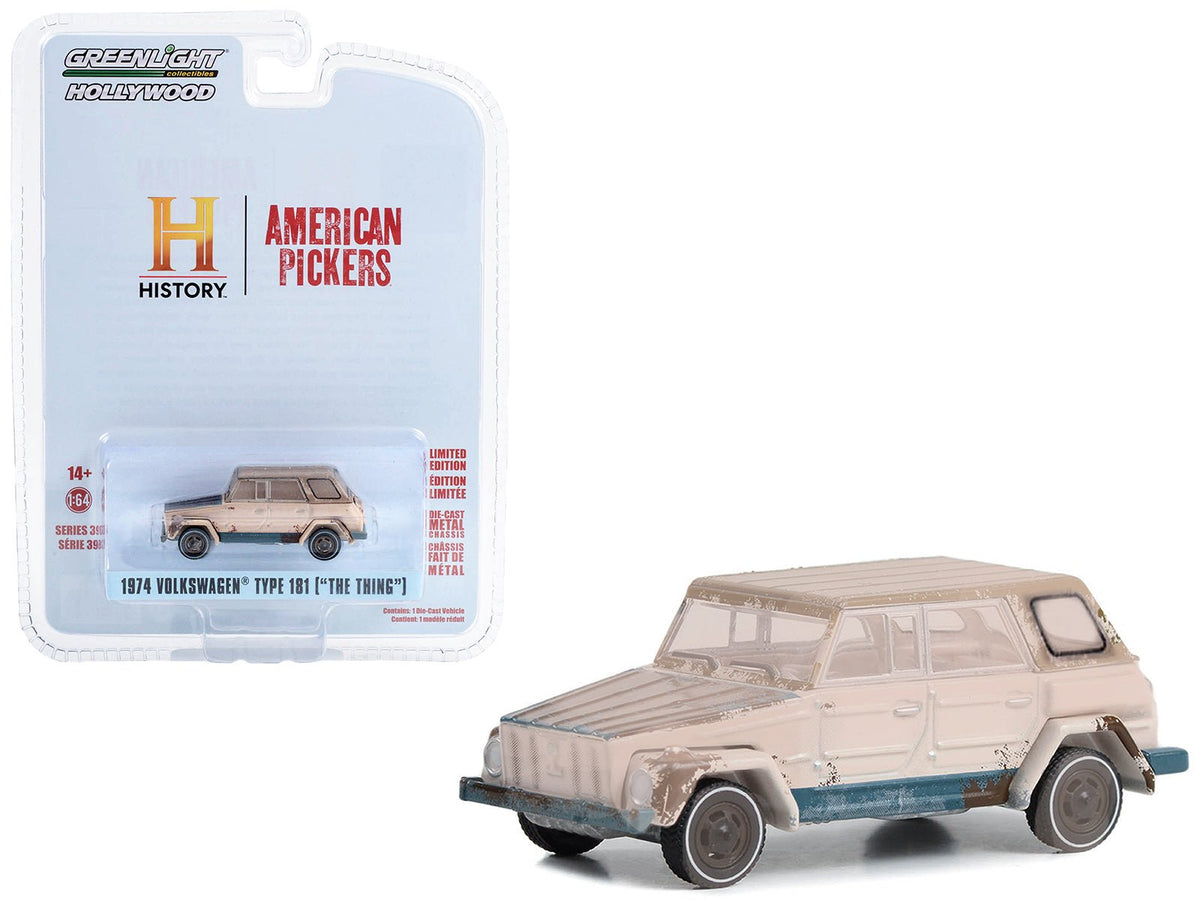 Rapid Vehicles 1974 Volkswagen Thing (Type 181) Beige (Weathered) "American Pickers"...