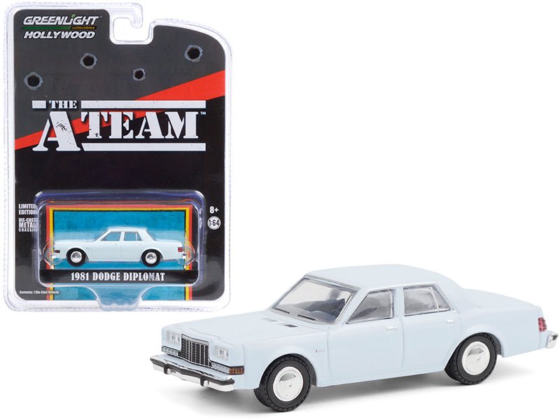 Rapid Vehicles 1981 Dodge Diplomat Light Blue "The A-Team" (1983-1987) TV Series "Hollywood...