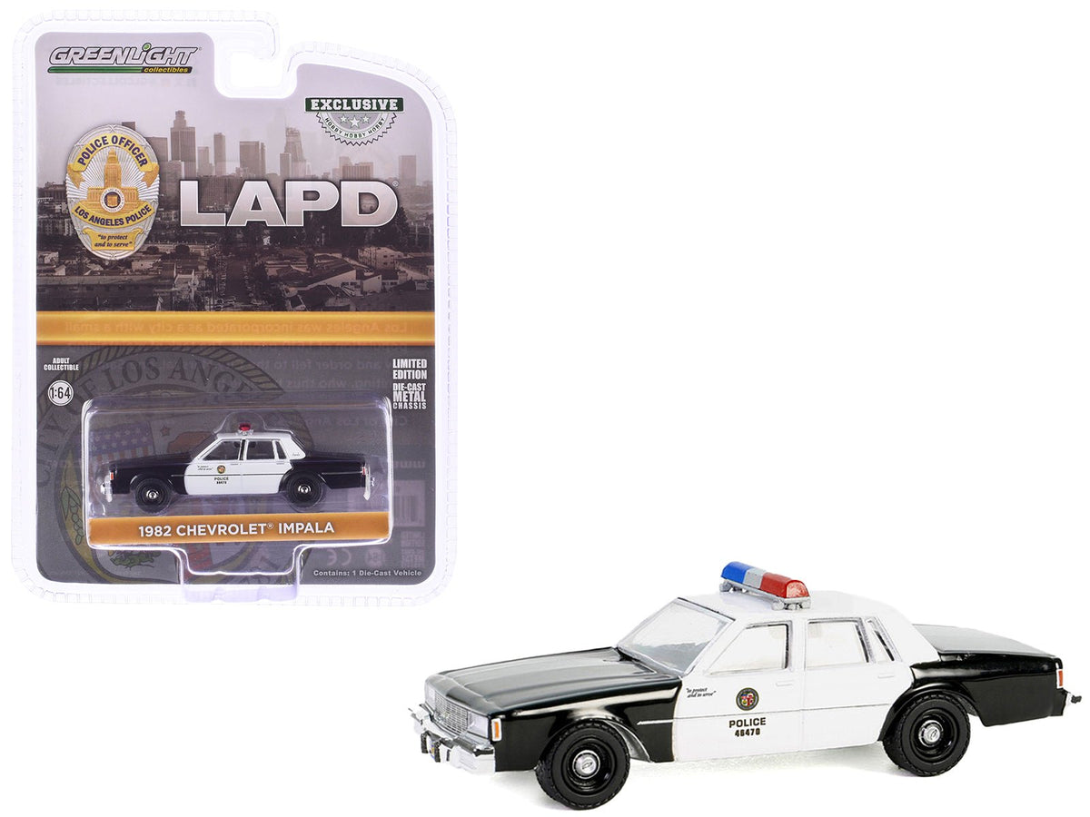 Rapid Vehicles 1982 Chevrolet Impala "LAPD (Los Angeles Police Department)" Black and White...