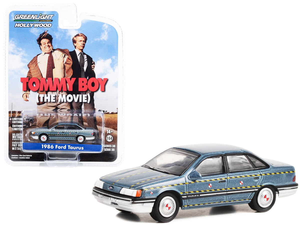 Rapid Vehicles 1986 Ford Taurus Blue Metallic "Zalinsky Auto Parts" Crash Test Vehicle "Tommy...