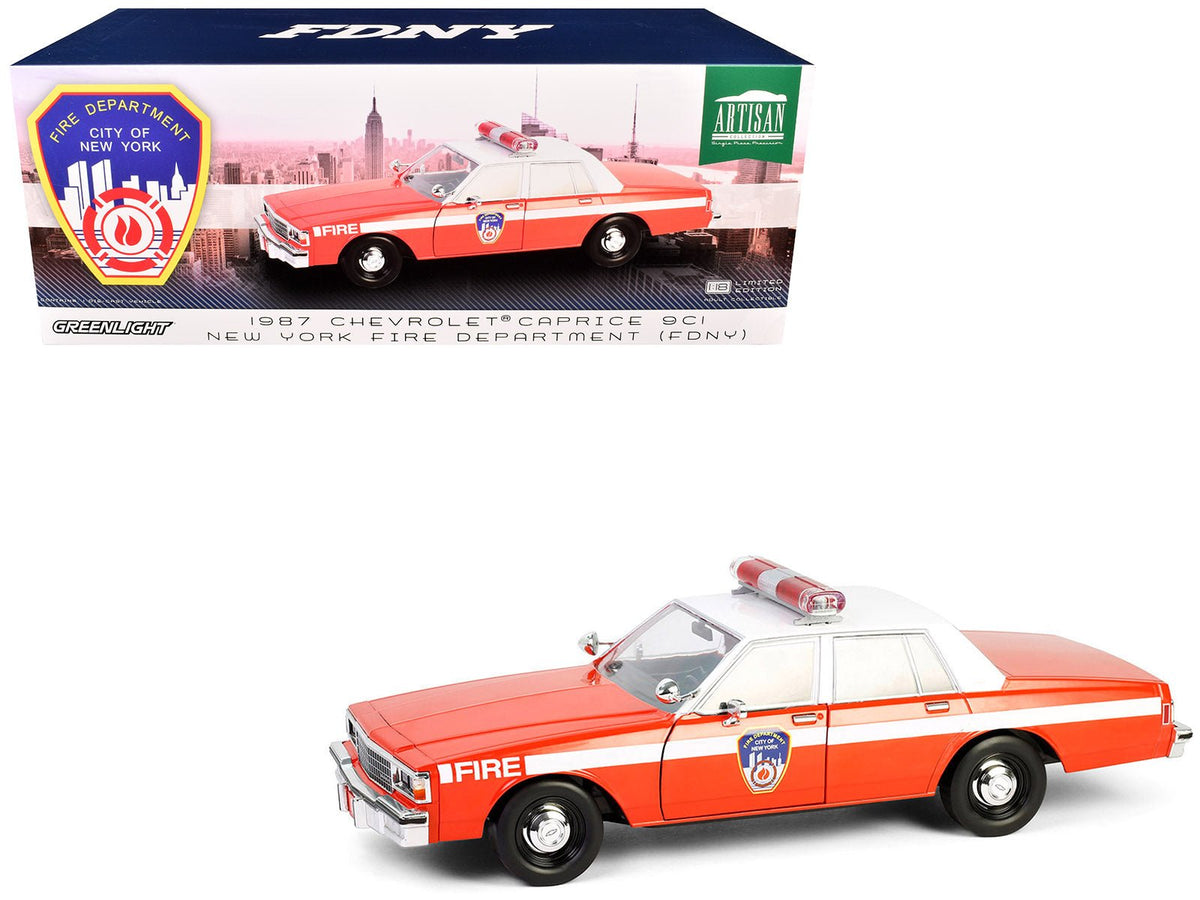Rapid Vehicles 1987 Chevrolet Caprice 9C1 "FDNY (The Official Fire Department City of New York)"...