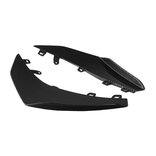 Corvette C8 Z06 / E-Ray Dry Carbon Fiber Front Side Canards — Dive Planes