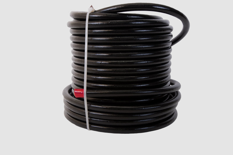 Aeromotive PTFE SS Braided Fuel Hose - Black Jacketed - AN-08 x 8ft 15325