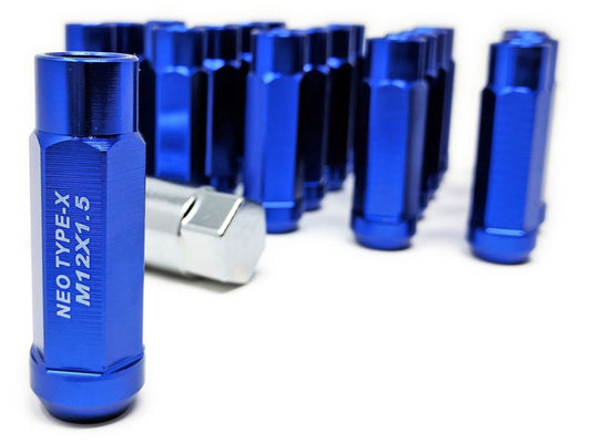 FR SPORT Godspeed New Type-X 60mm Open End Aluminum Lug Nuts 20 pcs. Set M12 X 1.5 - View 2