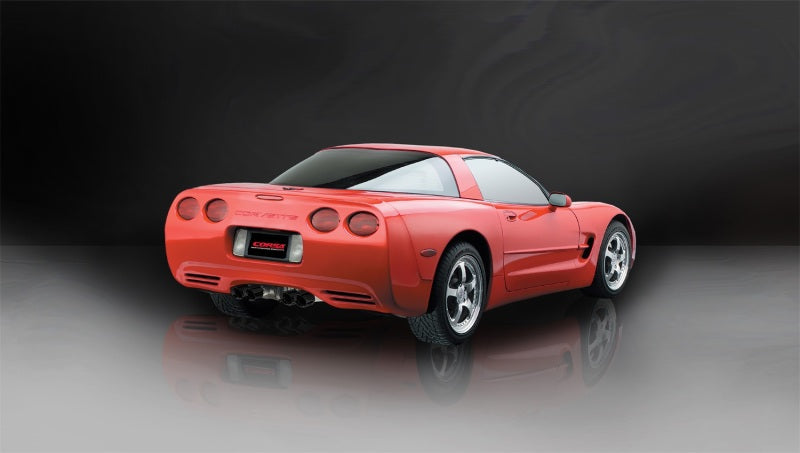 FR SPORT Corsa 97-04 Chevrolet Corvette C5 Z06 5.7L V8 Black Xtreme Cat-Back + XO Exhaust...