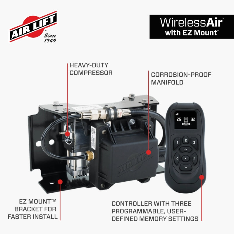 Air Lift Wireless Air Control System V2 w/EZ Mount 74000EZ