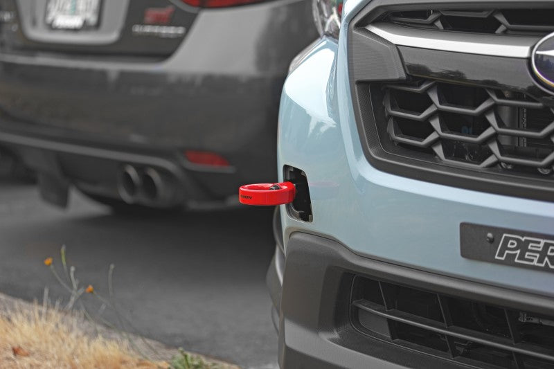 Perrin [22-26 WRX, 18-23 Crosstrek, 20-25 OBXT, 17-23 Impreza] Front Tow Hook Red