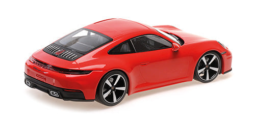 Minichamps 2025 Porsche 911 992.2 Carrera Guards Red 1:18